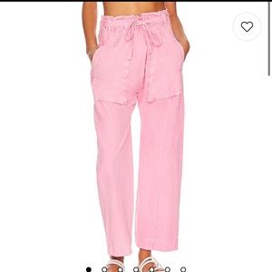 NWT Free people paper bag pants